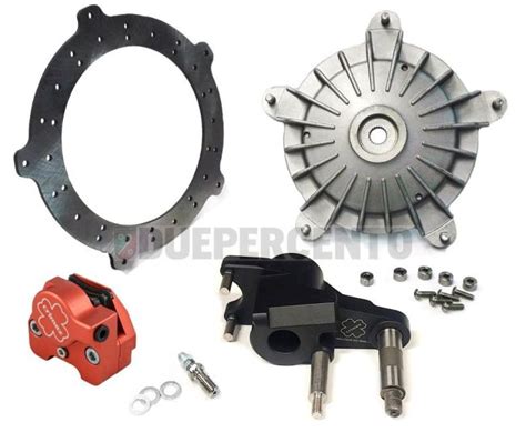 Kit Freno A Disco Anteriore CRIMAZ P P 2 0 RDP Pinza Rossa Supporto