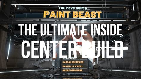 NBA 2K20 THE PAINT BEAST IS OP SLASHING RIM PROTECTOR YouTube