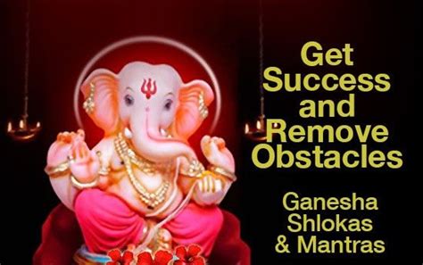 List Of Ganesha Slokas And Mantras Lord Ganpati Slokas And Mantras