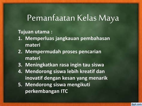 Kelas Maya PPT