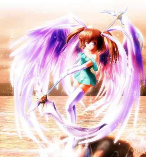 Anime images anime cute angel girl wallpaper and background photos ...