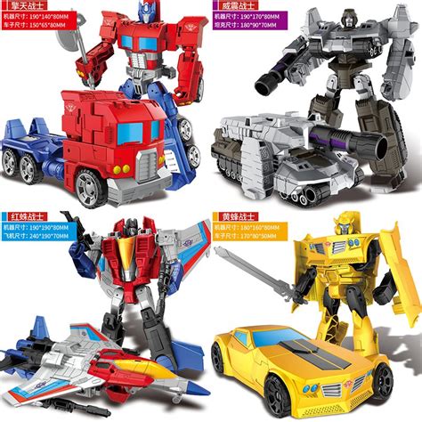 Transformers Robot Car Toy Metal Alloy Optimus Prime BumbleBee ...