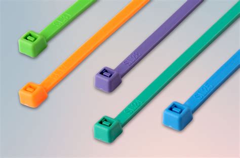 Colored Zip Ties | Surelock Plastics | Colored Cable Ties Manufacturing