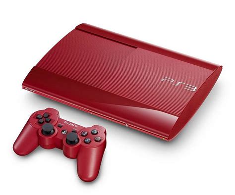 Console PlayStation 3 Super Slim Vermelho 500GB Sony Loja Sport Games