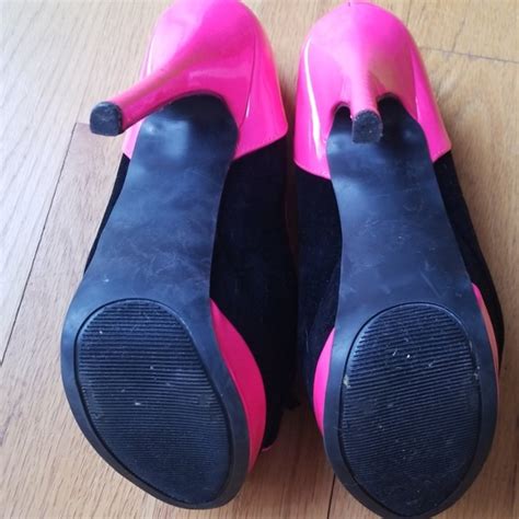 Liliana Shoes Liliana Hot Pink Stiletto Heels Poshmark