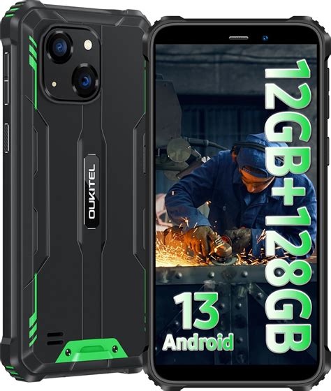 OUKITEL WP32 Android 13 Outdoor Handy 12GB 128GB Rugged Smartphone Ohne