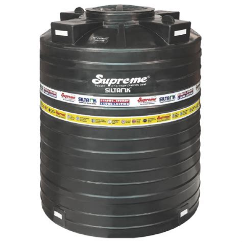 Black 2 Layer Supreme Siltank Water Tank 1000 L At Rs 3700 Piece In