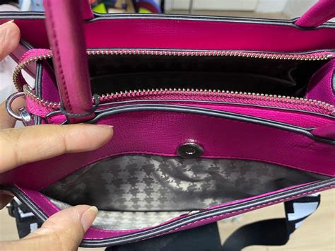 Karl Lagerfeld Paris Maybelle Satchel Fuchsia On Carousell