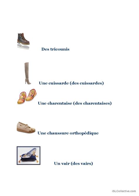 Chaussures Pour Femmes Pratique Du V Français Fle Fiches Pedagogiques