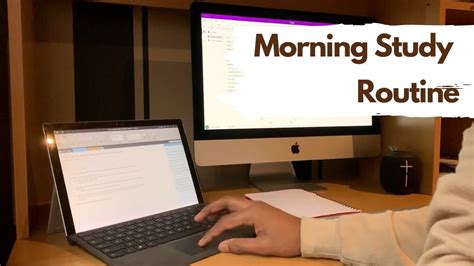 My PRODUCTIVE Morning Study Routine YouTube