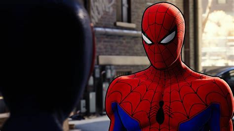 Spider Man Pc Across The Spider Verse Miles Meets Japanese Spider Man