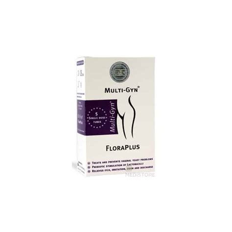 MULTI GYN FLORAPLUS gel vaginálny 5x5 ml 25 ml Medistore sk