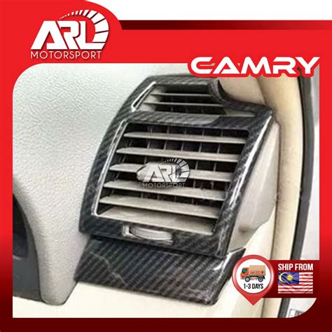 Toyota Camry XV40 ACV40 ACV41 ASV40 Side Aircond Lining Carbon Fiber