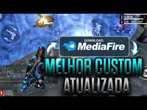 SAIUU A MELHOR CUSTOM DA NOVA ATUALIZAÇÃO DO FREE FIRE SKIN E