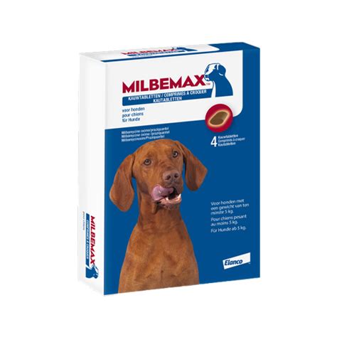 Milbemax Kautabletten Wurmkur für Hunde Medpets de