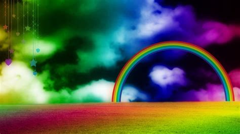 Rainbow Land Wallpaper