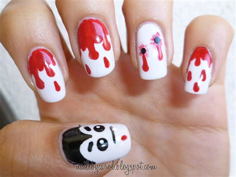 Nails By Carol Halloween Nail Art Challenge Dracula