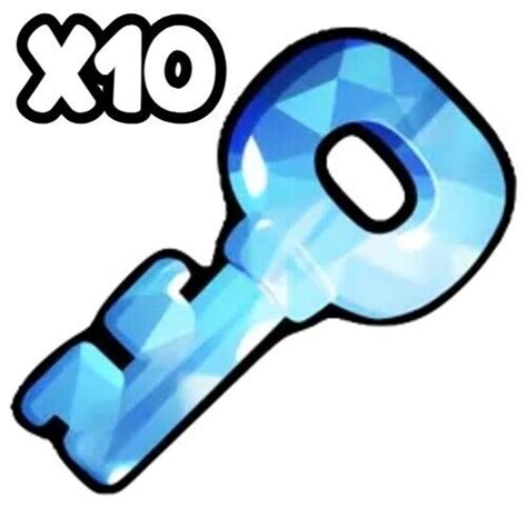 10X Crystal Keys Roblox Pet Simulator 99 EBay