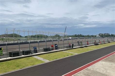 Lintasan Kotor Tes Pramusim MotoGP 2022 Hari Pertama Sirkuit Mandalika