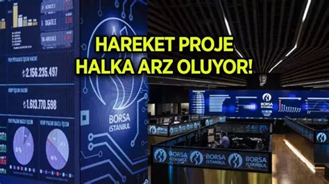 Hareketin halka arz başvurusu onaylandı Paraanaliz