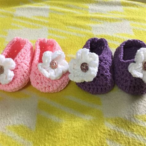 Crochet Baby Booties - Etsy