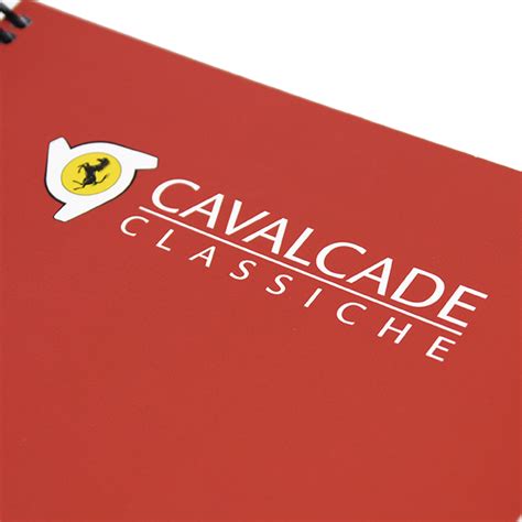 Ferrari Anni Cavalcade Classiche Road Map Tour Guide Book Italian