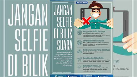 Pemilih Dilarang Bawa Hp Di Bilik Suara Telisik Id