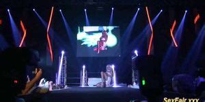 SEXFAIR XXX Blonde Gets Dildo In Live Show Tnaflix