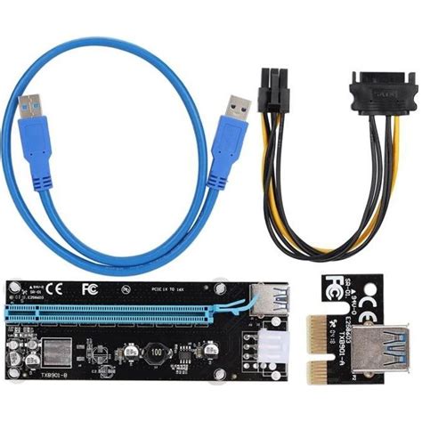 Pci E Pci E C Ble D Extension Pour Adaptateur De Carte D Extension