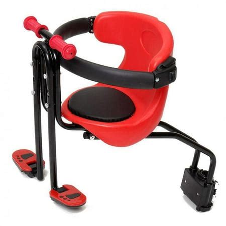 AIHOME Bicycle Seat Front Mount Baby Carrier Seat with Pedal Cushion ...