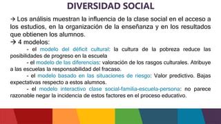 Modelos De Abordaje A La Diversidad Pptx