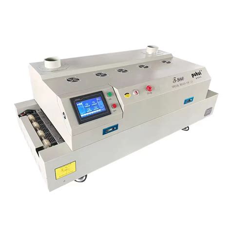 8 Heating Zone Puhui T 980 Reflow Oven Reflow Oven And Soldering Machine