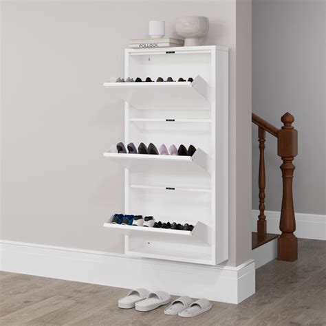 Wade Logan Pair Flip Down Shoe Storage Reviews Wayfair