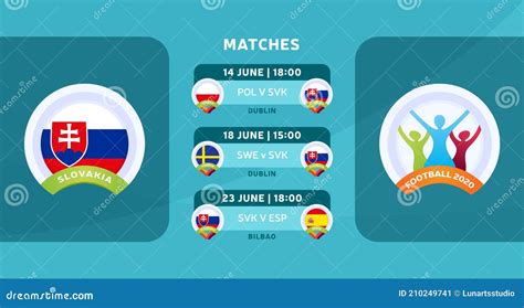 Slovakia National Team Schedule Matches in the Final Stage at the 2020