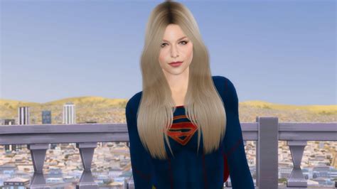 Melissa Benoist Sim Overview Glee And Supergirl Looks R Sims4