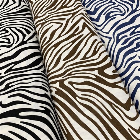 Animal Upholstery Fabric Zebra Fabric Canvas Fabric For Etsy