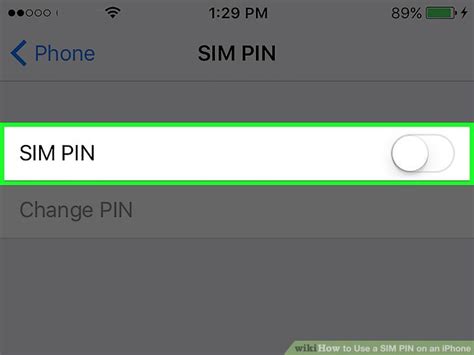 How to Use a SIM PIN on an iPhone: 6 Steps (with Pictures)