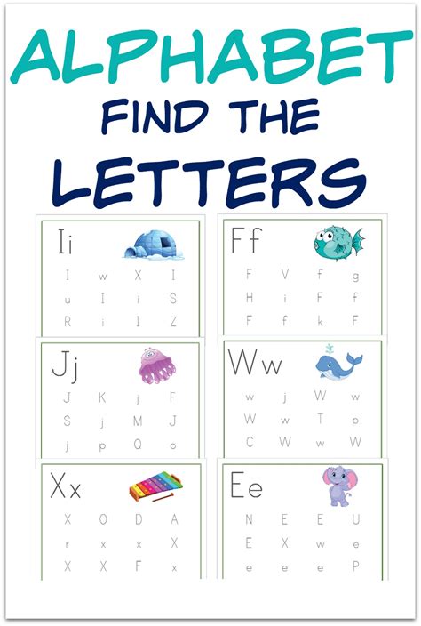 Fun Alphabet Worksheets Free | 101 Activity