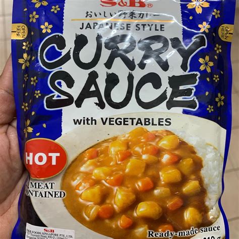 S B Japanese Style Curry Sauce Hot Reviews Abillion