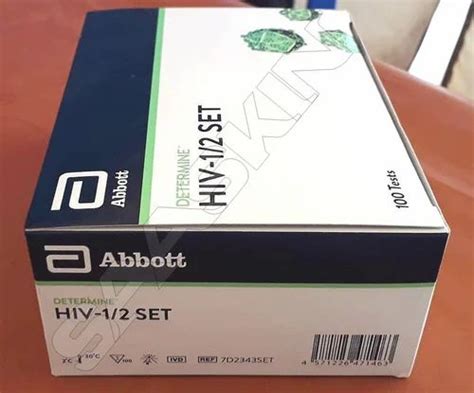 Abbott Determine Hiv Set At Best Price In Chennai By Saaskin