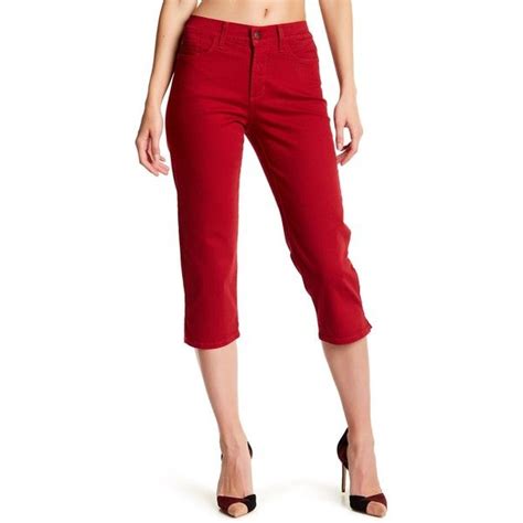 Nydj Ariel Crop Capri Pant 50 Liked On Polyvore Featuring Pants