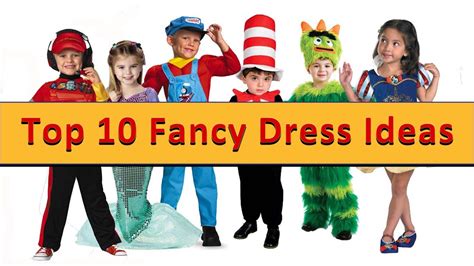 Top 10 Fancy Dress Ideas - YouTube