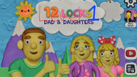 12 Locks Dad And Daughters Level 1 Youtube