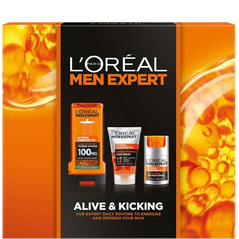 L Oreal Paris Men Expert Alive And Kicking 3 Piece Gift Set For Him