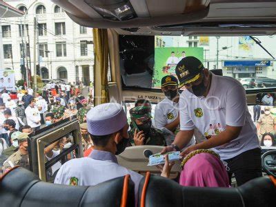 Mudik Bareng Gratis Pemko Medan Antara Foto