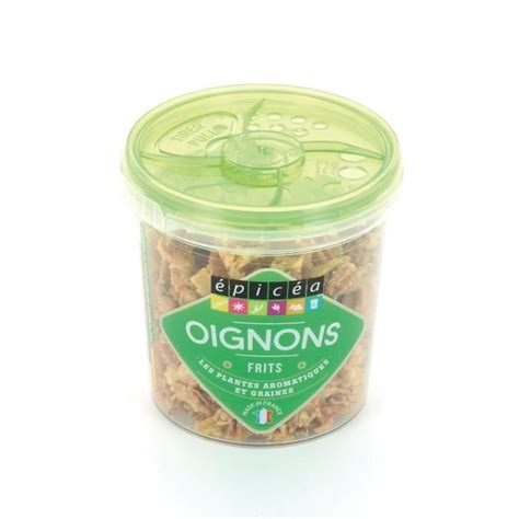 LOT DE 6 EPICEA Oignons Frits Epices Pot De 37 G Cdiscount Maison