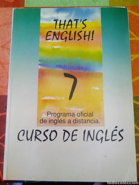 Curso De Ingles That S English 7 Comprar Cursos De Idiomas En