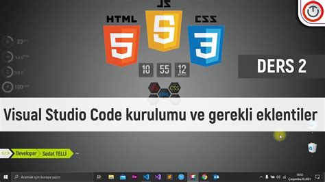 Visiul Studio Code Kurulumu Ve Gerekli Eklenti Tema Ayarlar Html