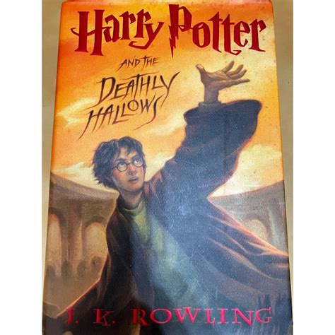 哈利波特harry Potter小說英文精裝版 死神的聖物二手 蝦皮購物