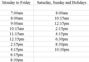 Bus Timetable Malaga airport to Benalmadena | Sunset Beach Club